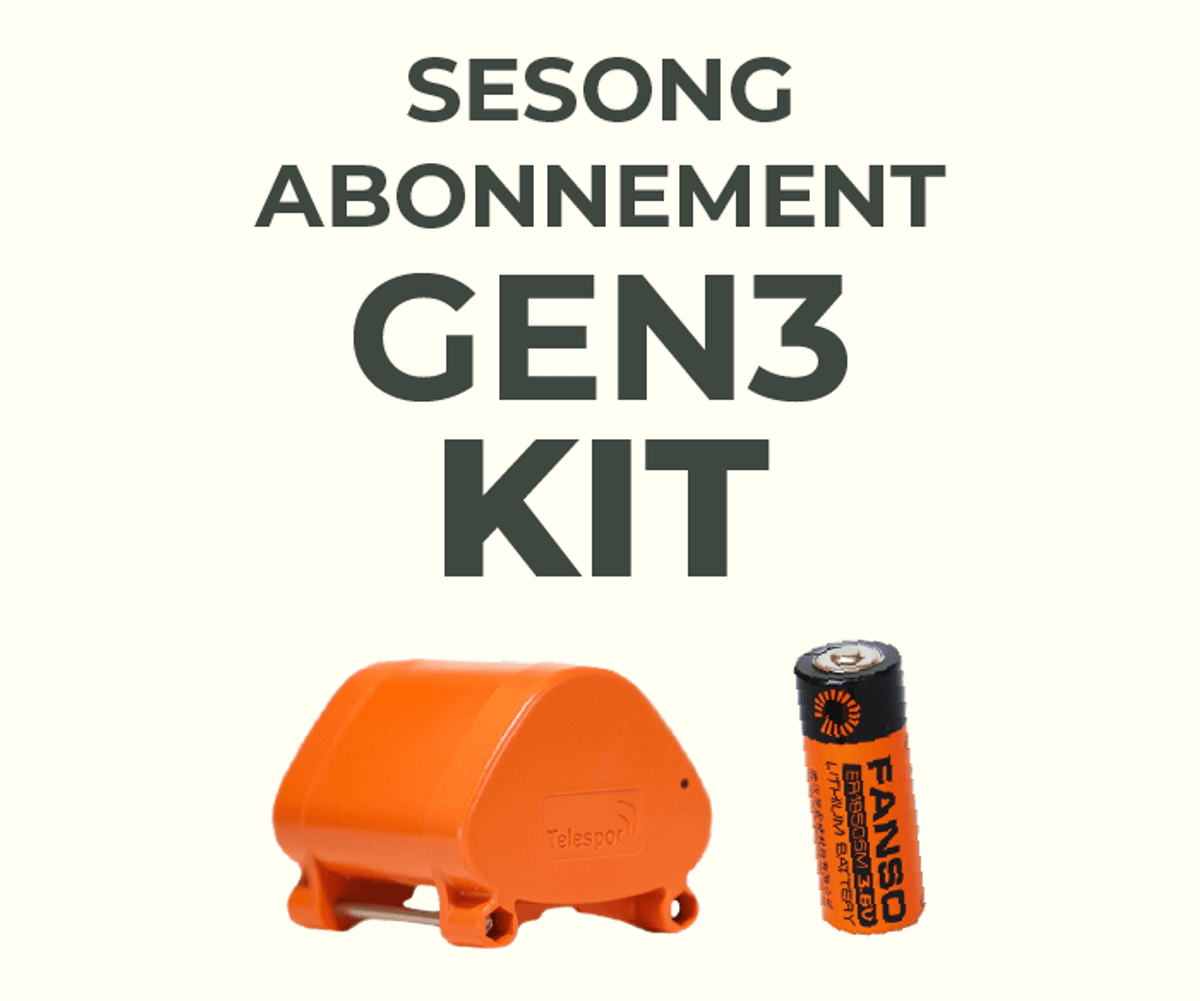 Batteri og sesongabonnement (3gen) 