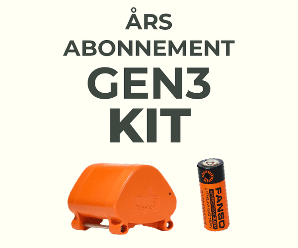 Hovedbilde Batteri og årsabonnement (3gen)